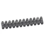 NYLBLOC LISTWA ZACISKOWA 12P 6 MM2 CZARNA