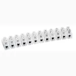 NYLBLOC LISTWA ZACISKOWA 12P 6 MM2 BIAŁA