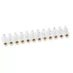 NYLBLOC LISTWA ZACISKOWA 12P 16 MM2 BIAŁA