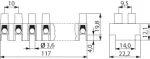 Listwa zaciskowa 242.12-AK