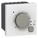 MOSAIC TERMOSTAT ELEKTRONICZNY - 2 MODUŁY BIAŁY 8A/230V~