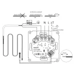 Termostat ECO16BT-IN-SW z czujnikiem podłogowym i powietrznym 16A
