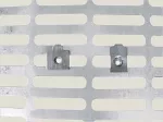 KLIPS Z GWINTEM M4 DO PŁYT PERFOROWANYCH
