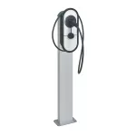 GREEN'UP ONE: STACJA ŁADOWANIA POJAZDÓW ELEKTRYCZNYCH TYPU WALLBOX, TRÓJFAZOWA, 11KW, MODE 3, 1 PUNKT ŁADOWANIA, Z KABLEM I WTYCZKĄ, IP54, IK10, Z ZABEZPIECZENIEM 6MA DC