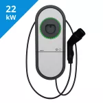 Stacja ładowania pojazdów elektrycznych Ensto One Home 1 x 22 kW, T2C, DLM