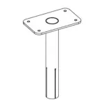 Adapter do wykonania fundamentu do EVTL43.00, 43.0E oraz EVTL55.00