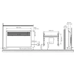 Grzejnik BETA10-BT-EP 1000W P 39x85 z programatorem Bluetooth, wtyczką i wspor. mont.