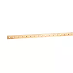 SZYNA MIEDZIANA Z OTWORAMI M5 15 X 4 MM X 1 M