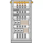 VX3 800 A ZASILANIE SZYN ZBIORCZYCH ZAINSTALOWANYCH NA TYLNEJ ŚCIANIE ROZDZIELNICY, SZYNY MIEDZIANE1600 A