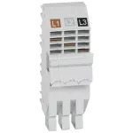 HX3 PODSTAWA WTYKOWA DOAPARATÓW MODUWOŁYCH DX3 1 MODUŁ NA BIEGUN 3P