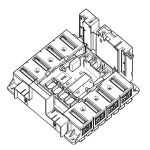 DPX3 1600 3P PODSTAWA WYKONANIA WYSUWN. Z PRZYŁ. GÓRN.
