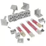PRZYŁĄCZE TYLNE PŁASKIE DPX3 250 4P