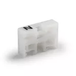 Wspornik szyny 2x10 i 3x12mm, oznaczenia N