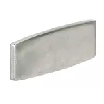 OSMOZ ETYKIETA OPISU, TŁO ALUMINIOWE DŁUGOŚĆ OPISU 12 MM