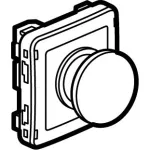 PLEXO55 WYŁĄCZNIK AWARYJNY SZARY/ŻÓŁTY 3A-250V~