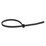 OPASKA COLRING - ZĄBKI WEWĘTRZNE - DŁUGOŚĆ 140 MM; SZEROKOŚĆ 3,5 MM - CZARNA (BLISTER)