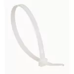 OPASKA COLRING - ZĄBKI ZEWNĘTRZNE - DŁUGOŚĆ 140 MM; SZEROKOŚĆ 3,5 MM - BEZBARWNA (TOREBKA)