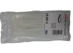 OPASKA COLRING - ZĄBKI WEWNĘTRZNE + OPIS - DŁUGOŚĆ 180 MM; SZEROKOŚĆ 4,6 MM - BEZBARWNA (TOREBKA)