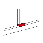 DLP ALU ROZGAŁĘZIENIE PŁASKIE DO KANAŁU 65X105MM