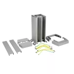 Minikolumna 4-komorowa 0,3m, aluminiowa