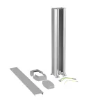 Minikolumna uniwersalna 1-komorowa 0,68m, aluminium