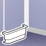 DLP ŁĄCZNIK 4 MODUŁY WZDŁUŻ LISTWY 32 X 16