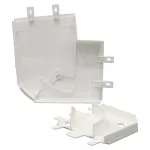 DLP KĄT PŁASKI REGULOWANY 60 X 16/20 BIAŁY