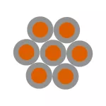 COPPER ROPE TINNED CLASS 2 1X70