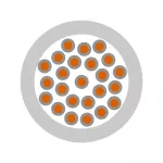 ÖLFLEX® TRAIN 301 TW 300V 1X0,75