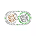 KP3L PtRh/Pt RCB,SCB 2X1,5 IEC oval