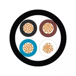 UNITRONIC® SENSOR LifYY 4x0,25