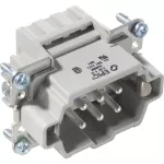 H-BE 6 SF MALE INSERT W. CLAMP SPRING