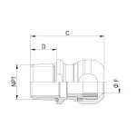 SKINTOP® INOX NPT 1 1/4IN