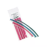 END SLEEVES DIN STRIPS 1.5 BK
