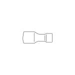 PANEL CONNECTOR ISO SPOUT