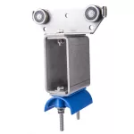 TOWING TROLLEY FLAT C30 30X54 STAINLESS