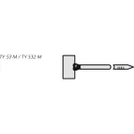 CABLE TIES TY-RAP® TY 53 M 102X2.4 NA