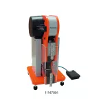 Crimping machine for single contacts