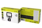 G-TECH NAŚWIETLACZ Z CZUJNIKIEM RUCHU VILMAR, LED, 20W, 2000lm, 4000K, AC220-240V, IP65, CZARNY