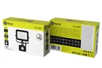 G-TECH NAŚWIETLACZ Z CZUJNIKIEM RUCHU VILMAR, LED, 20W, 2000lm, 6400K, AC220-240V, IP65, CZARNY