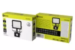 G-TECH NAŚWIETLACZ Z CZUJNIKIEM RUCHU VILMAR, LED, 30W, 3000lm, 4000K, AC220-240V, IP65, CZARNY