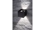 OPRAWA MISSOURI-K, LED, 7W, 540lm, CCT, AC220-240V, IP54, KWADRAT, CZARNY
