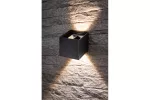 OPRAWA MISSOURI-K, LED, 7W, 540lm, CCT, AC220-240V, IP54, KWADRAT, SZARY