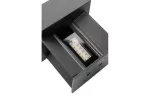 OPRAWA MISSOURI-K, LED, 7W, 540lm, CCT, AC220-240V, IP54, KWADRAT, SZARY