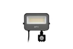 NAŚWIETLACZ Z CZUJNIKIEM RUCHU DOVER, LED, 20W, 2200lm, CCT, AC180-250V, IP66, SZARY