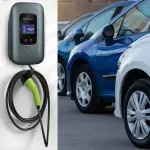 Qoltec Stacja ładowania EV Typ2 do samochodu elektrycznego i hybryd |  3 fazy | 22kW | 32A | Wi-fi | LCD | RFID | Smart life | TUYA | Wallbox | 5m