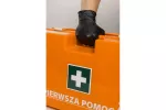 WENNE rękawice nitrylowe jednorazowe czarne (100 szt./op.) M