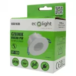 Czujnik ruchu PIR CP-16B Biały 360st. podtynkowy max 1200W detekcja ruchu do 8m