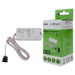 Wyłącznik bezdotykowy PIR 2w1 WP-4B uruchamiany ruchem ręką lub drzwi max. 500W detekcja ruchu 5-6cm