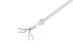 KABEL LAN SFTP KAT.5E 305M DRUT CU LSZH SZARY CPR + FLUKE PASSED LANBERG